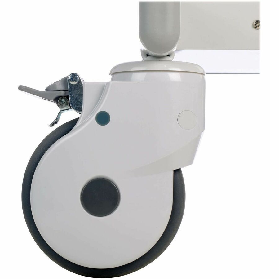 Eaton Tripp Lite Series Mobile Workstation with Monitor Arm, Casters, Locking Drawer, TAA