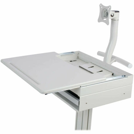 Eaton Tripp Lite Series Mobile Workstation with Monitor Arm, Casters, Locking Drawer, TAA