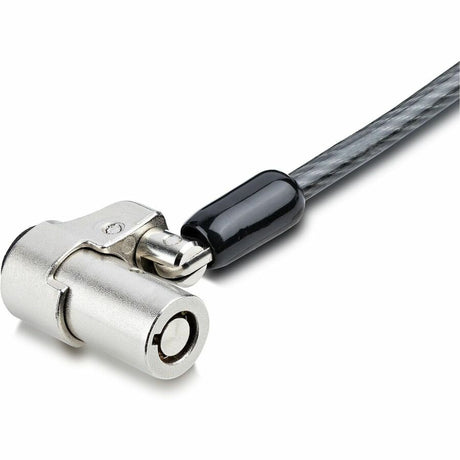 StarTech.com Laptop Cable Lock 6Ft Compatible w/ Noble Wedge&reg;, Anti-Theft Keyed Lock, Security Cable Lock, Steel Cable Lock For Laptop