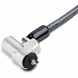StarTech.com Laptop Cable Lock 6Ft Compatible w/ Noble Wedge&reg;, Anti-Theft Keyed Lock, Security Cable Lock, Steel Cable Lock For Laptop