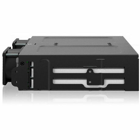 Icy Dock CP097 Drive Enclosure for 5.25" U.2, U.3, PCI Express NVMe 4.0 x4 - SFF-8654 SlimSAS Host Interface Internal - Black