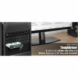 Icy Dock CP097 Drive Enclosure for 5.25" U.2, U.3, PCI Express NVMe 4.0 x4 - SFF-8654 SlimSAS Host Interface Internal - Black