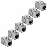 TRENDnet Cat6A RJ-45 Keystone Inline Coupler (6-Pack)