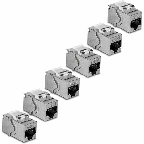 TRENDnet Cat6A RJ-45 Keystone Inline Coupler (6-Pack)