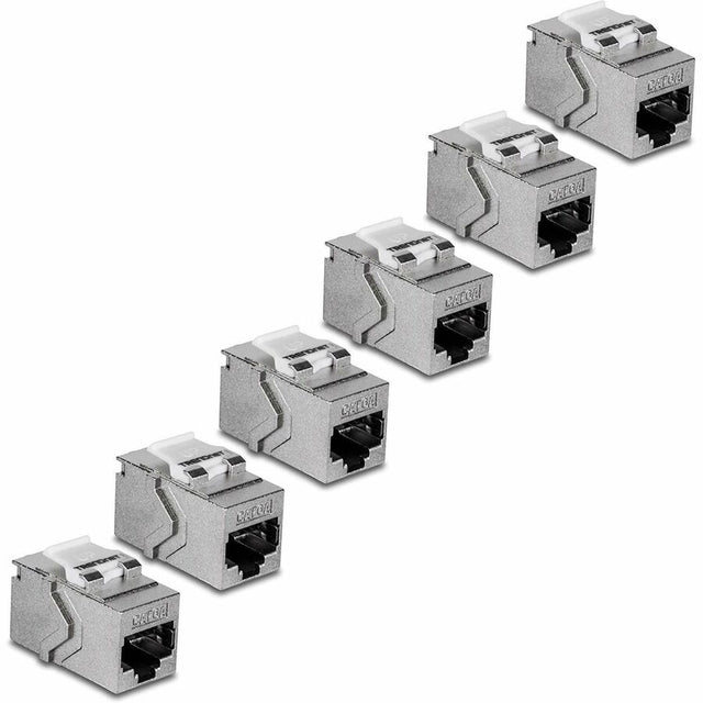 TRENDnet Cat6A RJ-45 Keystone Inline Coupler (6-Pack)