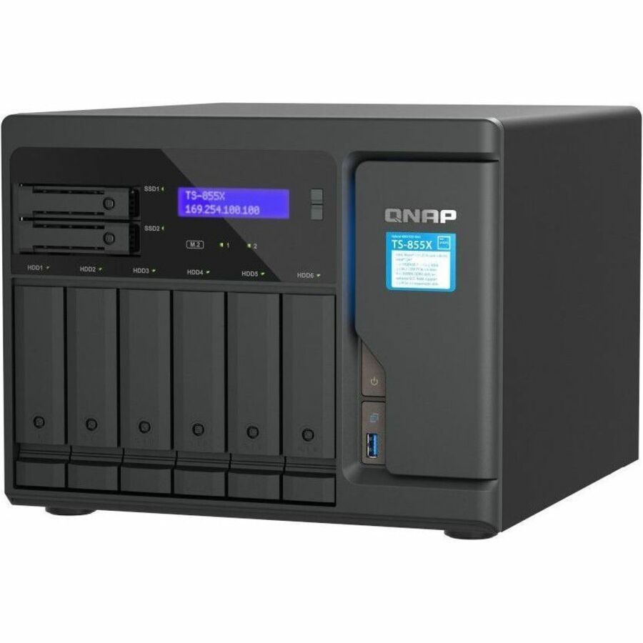 8BAY NAS 8GB DDR4 RAM 2.5GBE