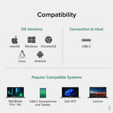 PLUGABLE USB-C 4-PORT HUB