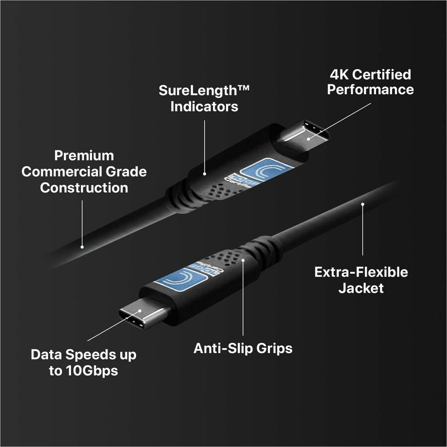6FT USB GEN2 10G C M TO C M 4K