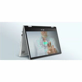 Asus Chromebook CX1 CX1400 CX1400FKA-GE84FT 14" Touchscreen Convertible 2 in 1 Chromebook - Full HD - Intel Celeron N4500 - 8 GB - 64 GB Flash Memory - Transparent Silver