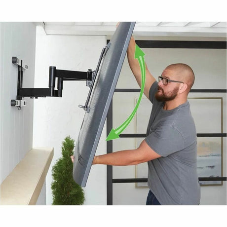 Sanus Full-Motion Outdoor Tilt TV Mount - For 40-85 Inch Flat Panel TVs - Black