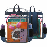 MAXCases Extreme Clear Backpack w/1 Compartment (See-Through Backpack)