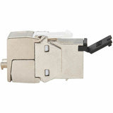 Eaton Tripp Lite Series Cat8 STP Shielded Tool-Free Keystone Jack, 568A/568B, TAA