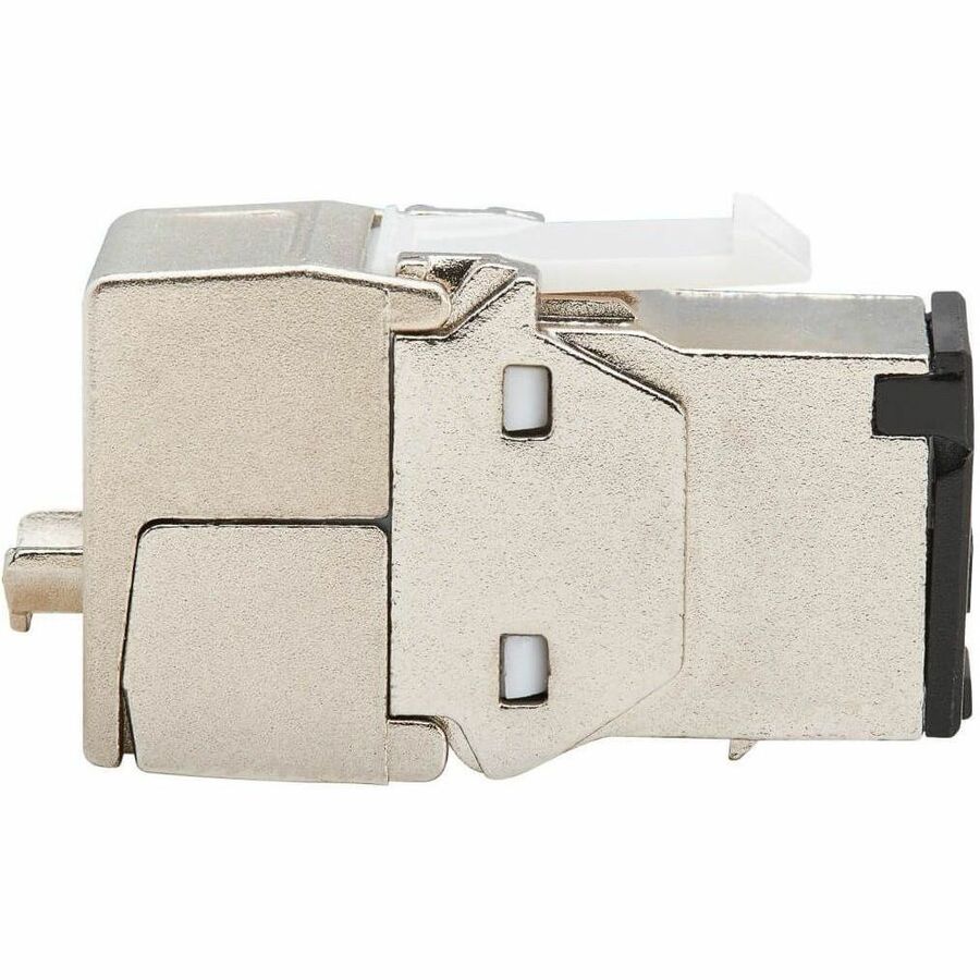 Eaton Tripp Lite Series Cat8 STP Shielded Tool-Free Keystone Jack, 568A/568B, TAA