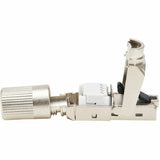 Eaton Tripp Lite Series Cat8 STP Class 1 Field-Termination Plug, 568A/568B, TAA