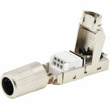 Eaton Tripp Lite Series Cat8 STP Class 1 Field-Termination Plug, 568A/568B, TAA