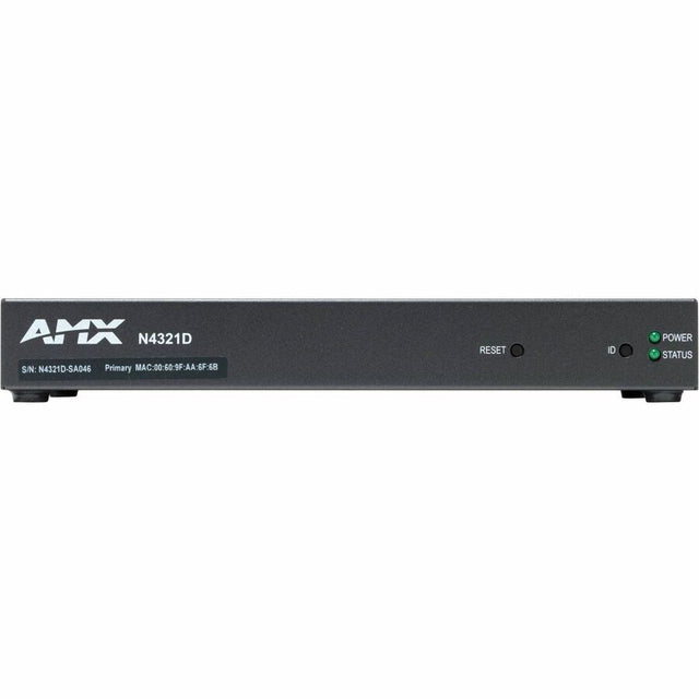 AMX NMX-ATC-N4321D Audio-over-IP Transceiver with Dante and AES67