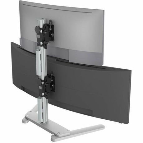 Atdec Freestanding Heavy Duty Dual Vertical Monitor Mount