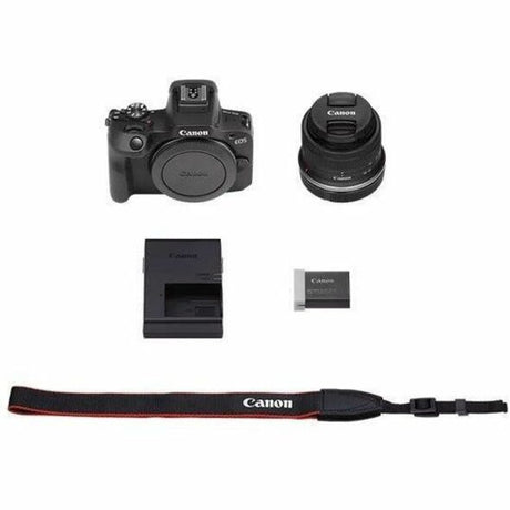 Canon EOS R100 24.1 Megapixel Mirrorless Camera with Lens - 0.71" - 1.77" - Black