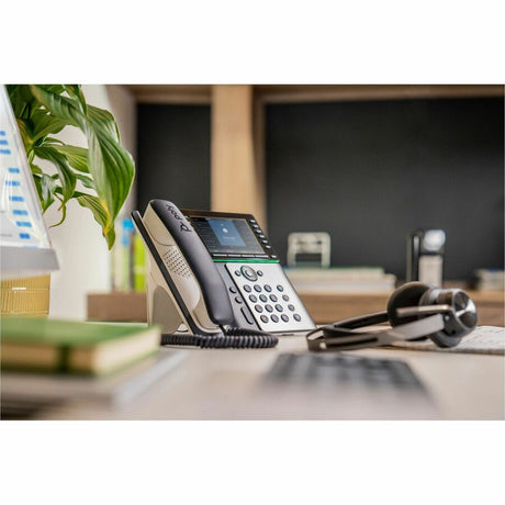 POLY EDGE E550 IP PHONE AND