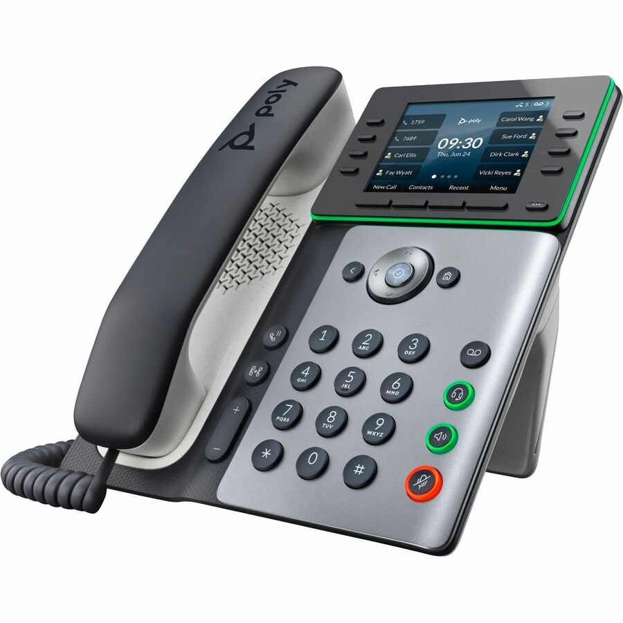 POLY EDGE E350 IP PHONE AND