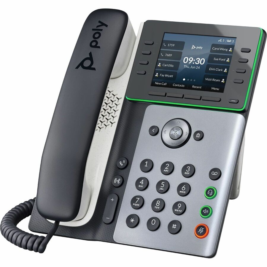 POLY EDGE E350 IP PHONE AND