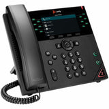 Poly VVX 450 12-Line IP Phone and PoE-enabled GSA/TAA