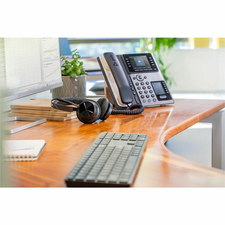 Poly E450 IP Phone - Corded - Corded - Desktop - Black