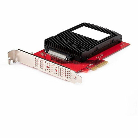 StarTech.com U.3 to PCIe Adapter Card, PCIe 4.0 x4 Adapter For 2.5" U.3 NVMe SSDs, SFF-TA-1001 PCI Express Add-in Card, TAA Compliant\n
