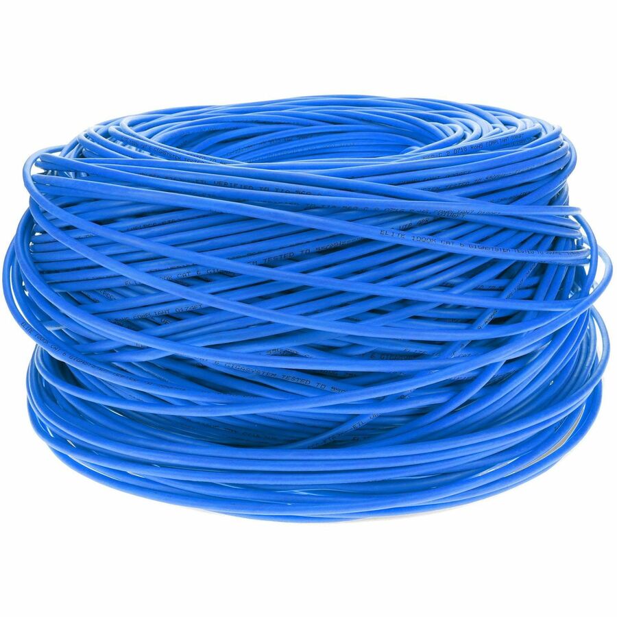 1000FT BLUE CAT6 STP PVC