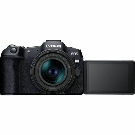 Canon EOS R8 24.2 Megapixel Full Frame Sensor Mirrorless Camera with Lens - 0.94" - 1.97"