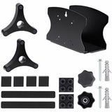 StarTech.com PC Wall Mount Bracket, For Desktop Computers Up To 40lb, Toolless Width Adjustment 1.9-7.8in (50-200mm), CPU Tower/Case Shelf