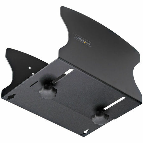 StarTech.com PC Wall Mount Bracket, For Desktop Computers Up To 40lb, Toolless Width Adjustment 1.9-7.8in (50-200mm), CPU Tower/Case Shelf