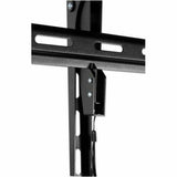 Manhattan Mounting Bracket for Flat Panel Display, Curved Screen Display, TV, LCD Display, OLED Monitor, Plasma TV - Black - Horizontal