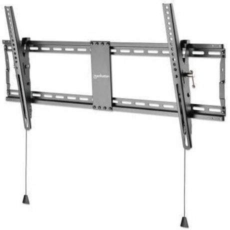 Manhattan Mounting Bracket for TV, Flat Panel Display, Curved Screen Display, LCD Display, OLED Monitor, Plasma TV, Display - Black - Horizontal
