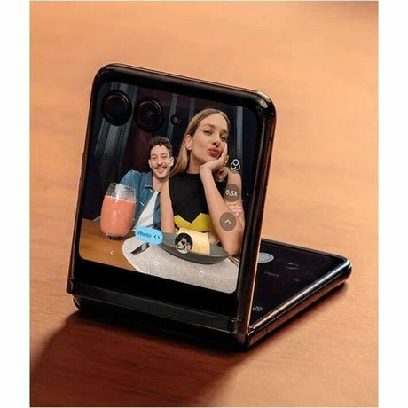 Motorola Mobility razr+ 256 GB Smartphone - 6.9" Flexible Folding Screen P-OLED Full HD Plus 2640 x 1080 - Cortex X2Single-core (1 Core) 3.19 GHz + Cortex A710 Triple-core (3 Core) 2.75 GHz + Cortex A510 Quad-core (4 Core) 1.80 GHz - 8 GB RAM - Android 13
