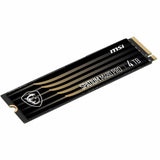 MSI SPATIUM M480 PRO 4 TB Solid State Drive - M.2 2280 Internal - PCI Express NVMe (PCI Express NVMe 4.0 x4)