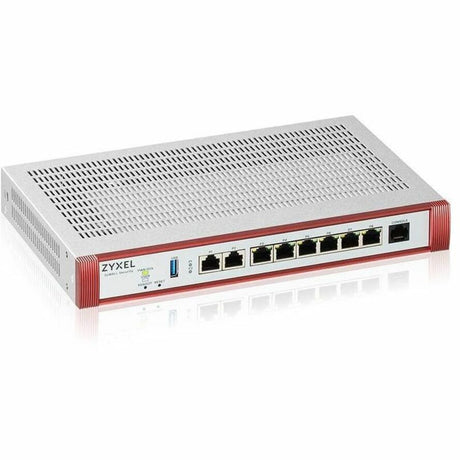 ZYXEL USGFLEX200HPBUN - High Speed UTM Cyber Security and VPN Firewall | 1 YR GOLD Bundled Licenses + 1Y Nebula Pro License | 1 PoE+ 30W Port | 2 Multi-Gig 2.5G Ports