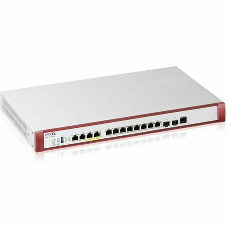 ZYXEL USGFLEX700H - High Speed UTM Cyber Security and VPN Firewall | Hardware Only | 2 PoE+ 30W Ports | Nebula Cloud Option | 2 Multi-Gig 2.5G Ports | 2 10G Ports | 2 SFP+