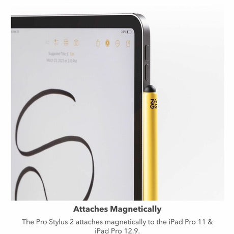 ZAGG Pro Stylus 2 - Wireless Charging Stylus - Pink