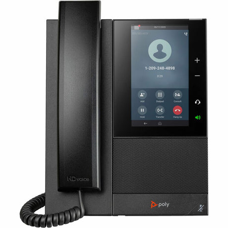 Poly CCX 505 Business Media Phone with Open SIP and PoE-enabled GSA/TAA