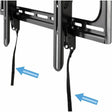 Sanus Outdoor Tilt TV Mount - For 37-95 Inch Flat Panel TVs - Black