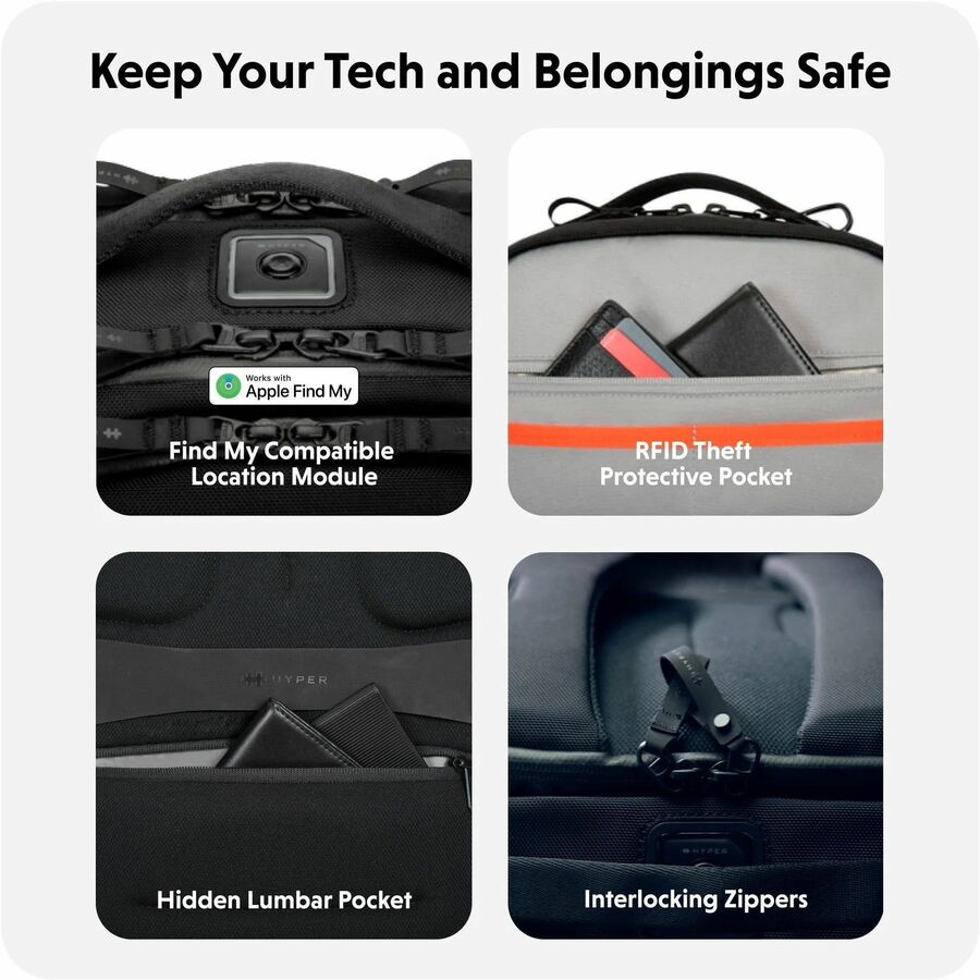 HYPERPACK PRO W/ APPLE FIND MY
