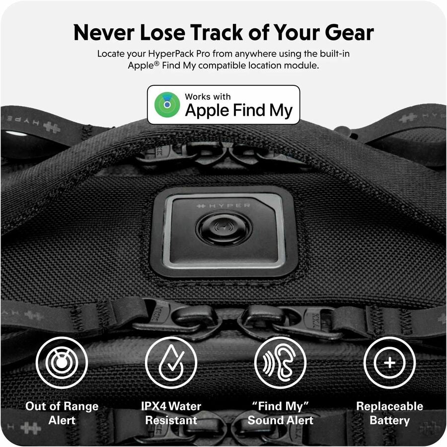 HYPERPACK PRO W/ APPLE FIND MY