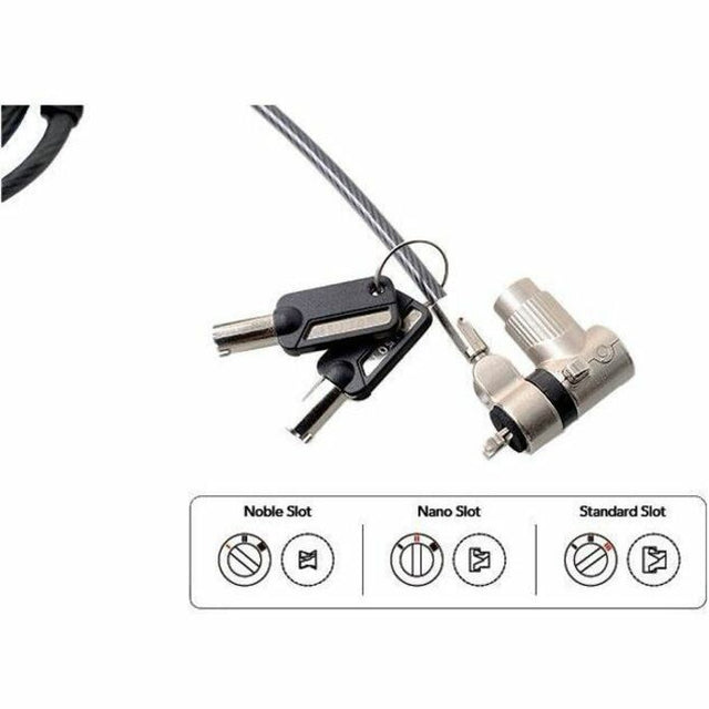 CODi Universal 3-in-1 Keyed Cable Lock