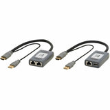 Eaton Tripp Lite Series 1-Port HDMI over Cat6 Extender Kit, Pigtail Transmitter/Receiver, 4K 60 Hz, HDR, 4:4:4, 230 ft. (70.1 m), TAA
