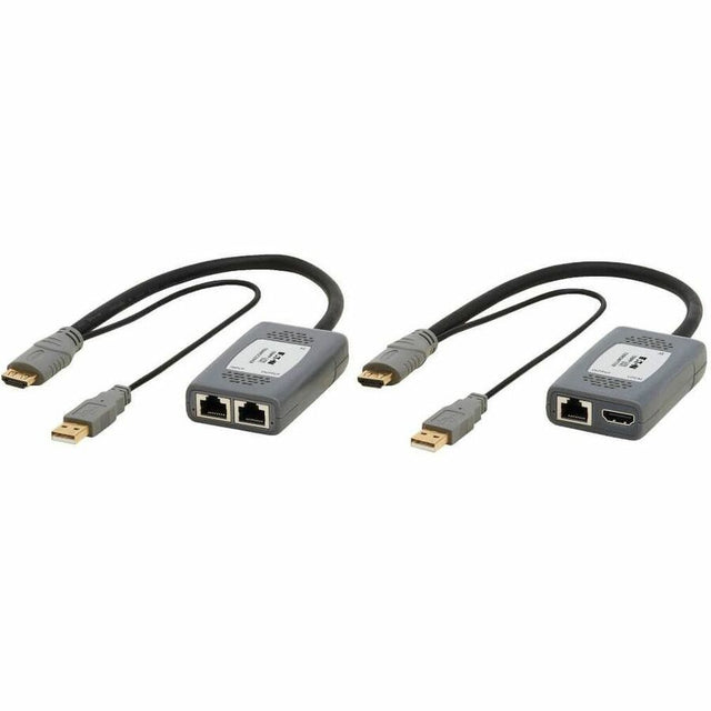 Eaton Tripp Lite Series 1-Port HDMI over Cat6 Extender Kit, Pigtail Transmitter/Receiver, 4K 60 Hz, HDR, 4:4:4, 230 ft. (70.1 m), TAA