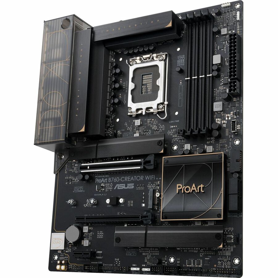 Asus ProArt PROART B760-CREATOR WIFI Desktop Motherboard - Intel B760 Chipset - Socket LGA-1700 - ATX