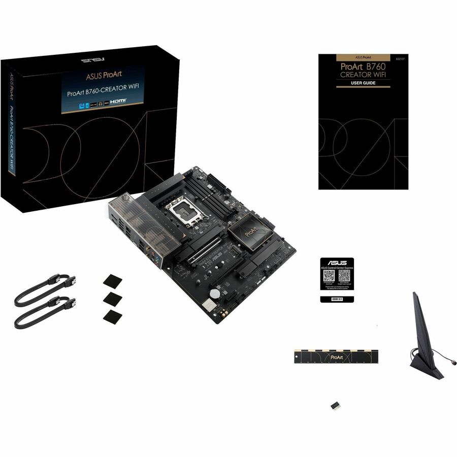 Asus ProArt PROART B760-CREATOR WIFI Desktop Motherboard - Intel B760 Chipset - Socket LGA-1700 - ATX