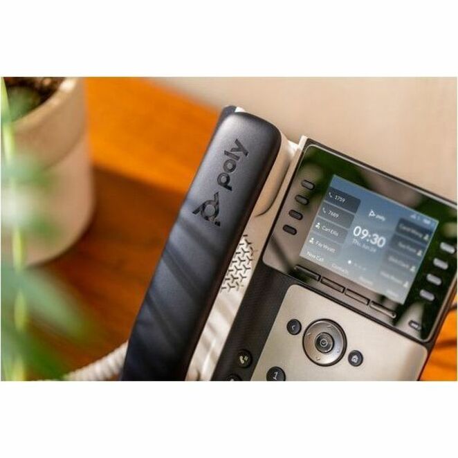 Poly Edge IP Phone - Corded - Corded - Bluetooth - Desktop, Wall Mountable