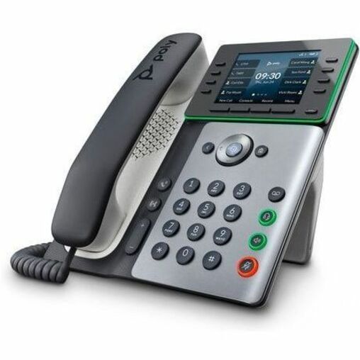 Poly Edge E320 IP Phone - Corded - Corded - Bluetooth - Desktop, Wall Mountable